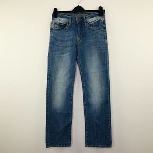 American Eagle Men's 28x28 Original Straight Leg Blue Jeans Extreme Flex M38